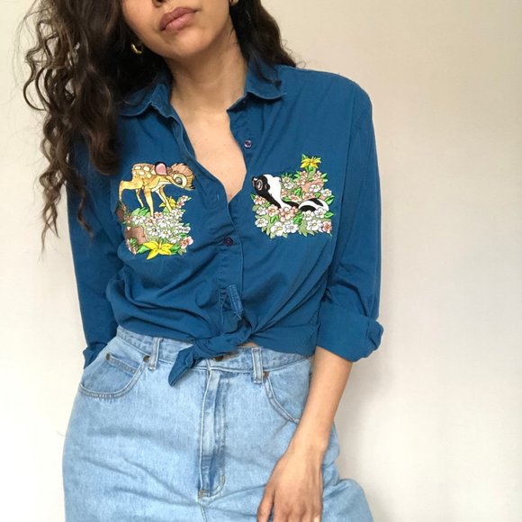 Mickey inc. Bambi Button Up - Picture 3 of 4